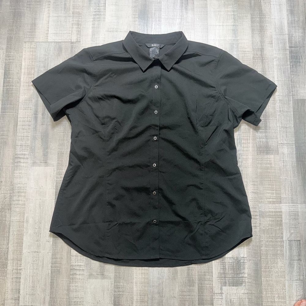 5.11 Tactical Enduro Flex Janet SS Women's Short Sleeve Black Shirt Sz XL